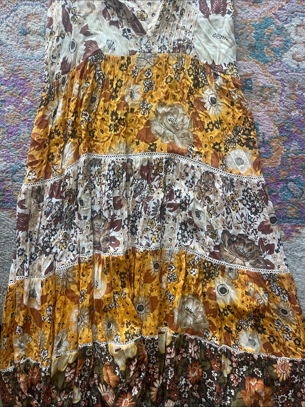 Spell and the gypsy flowy dress good use condition size XXS - Picture 3 of 5